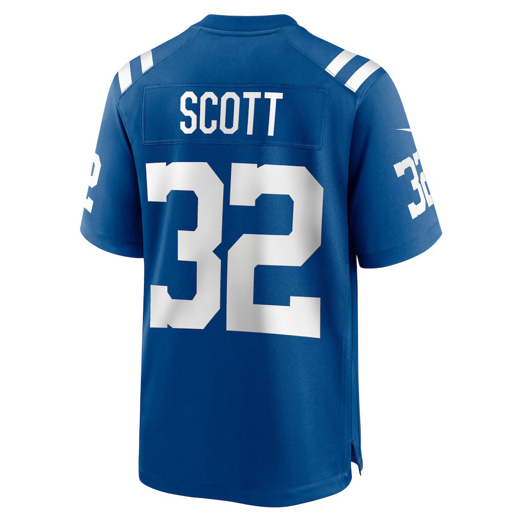 IN.Colts #32 Daniel Scott Royal Team Game Stitched American Football Jerseys - Main View