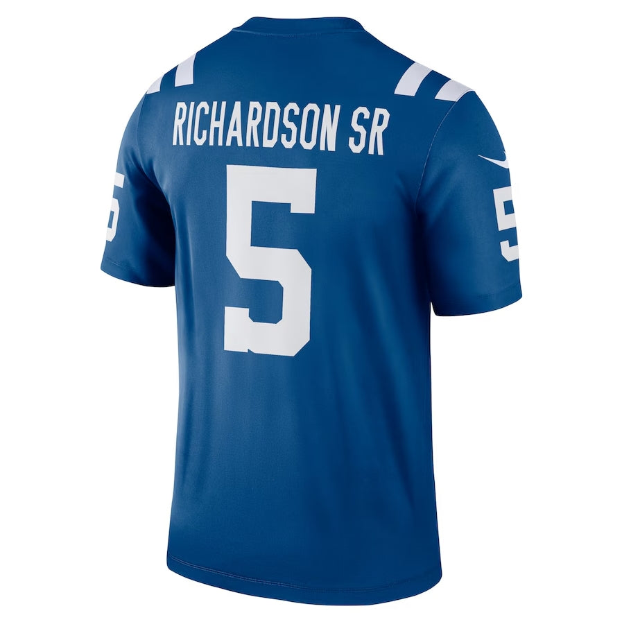 IN.Colts #5 Anthony Richardson Sr. Royal Team Legend Stitched American Football Jerseys - Main View