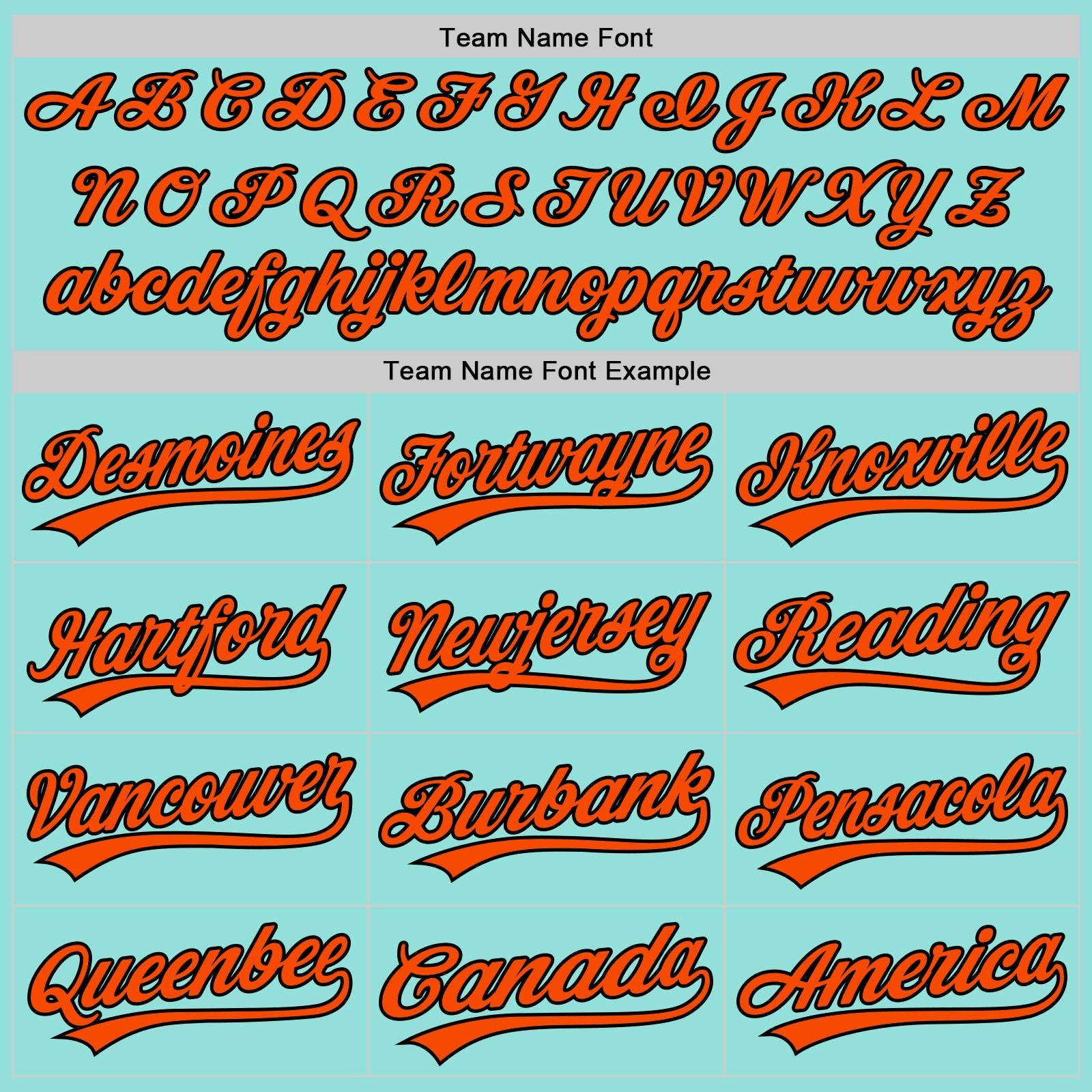 Custom Ice Blue Black-Orange Authentic Baseball Jersey view 4