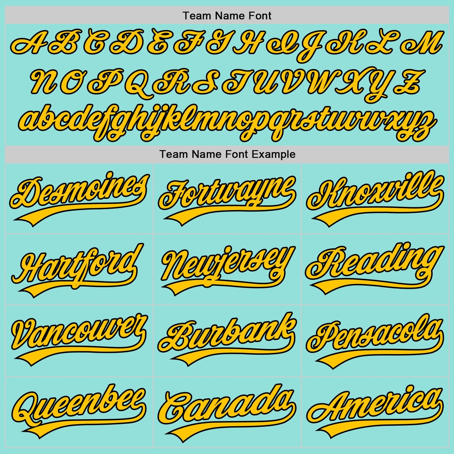 Custom Ice Blue Black-Yellow Authentic Baseball Jersey view 4