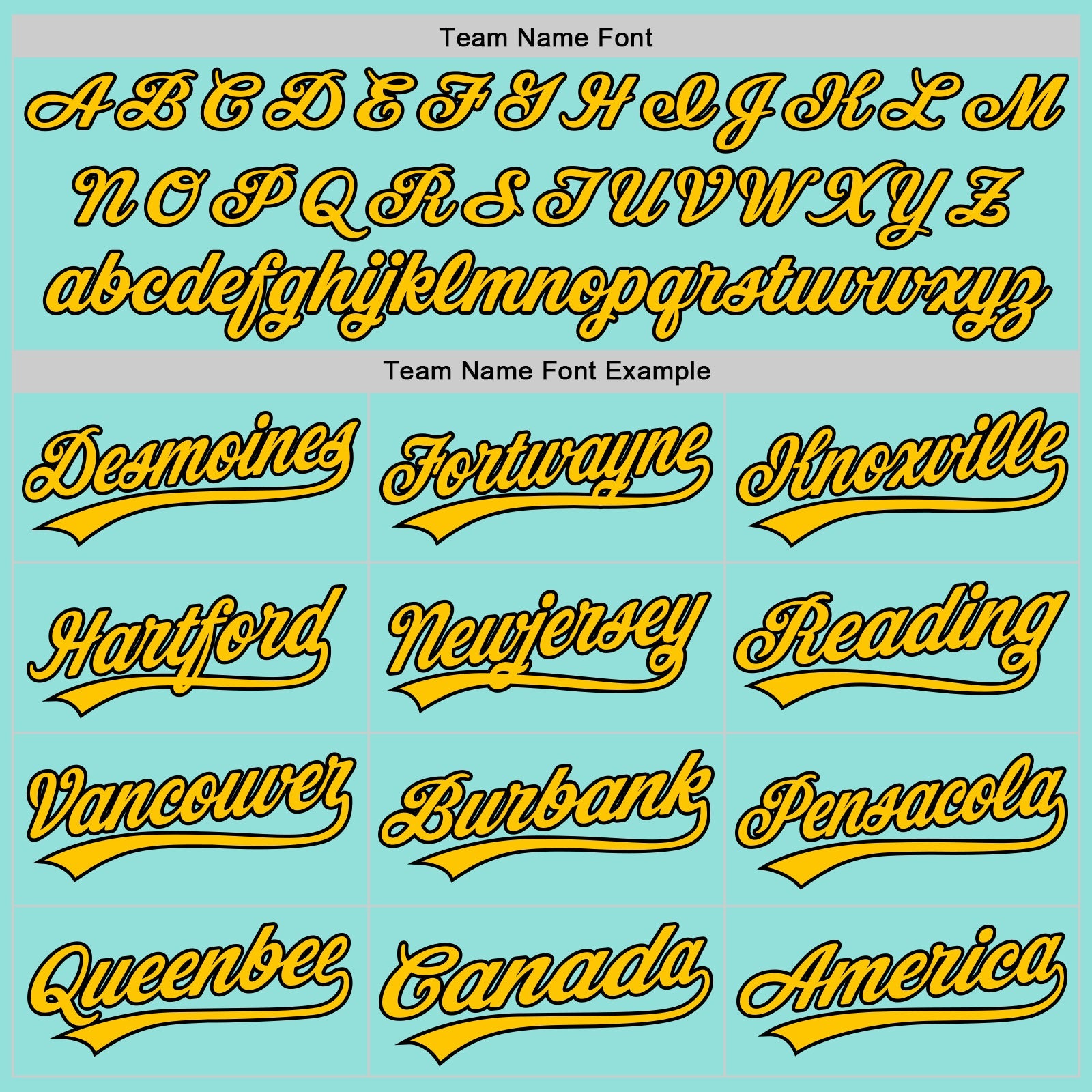 Custom Ice Blue Black-Yellow Authentic Baseball Jersey view 4
