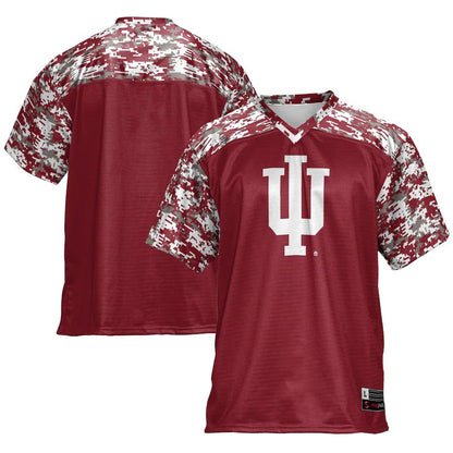 IN. Hoosiers Football Jersey  Crimson Stitched American College Jerseys - Main View