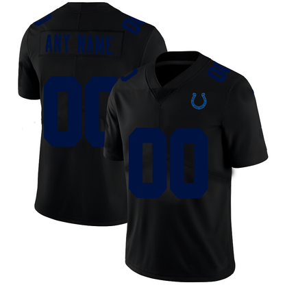 Custom IN.Colts Football Jerseys Black American Stitched Name And Number Size S to 6XL Christmas Birthday Gift - Main View