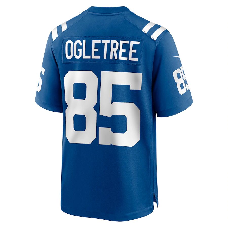 IN.Colts #85 Andrew Ogletree Royal Game Player Jersey Stitched American Football Jerseys - Main View