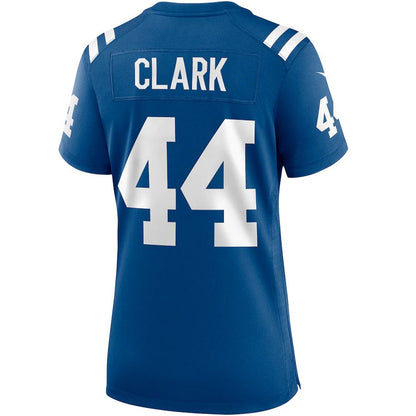 IN.Colts #44 Dallas Clark Royal Game Retired Player Jersey Stitched American Football Jerseys - Main View