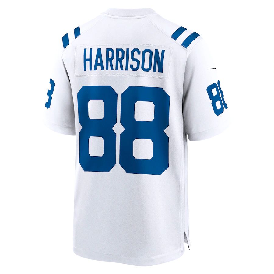 IN.Colts #88 Marvin Harrison White Retired Player Game Jersey Stitched American Football Jerseys - Main View