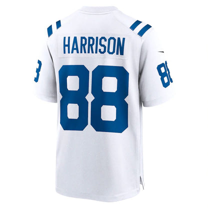 IN.Colts #88 Marvin Harrison White Retired Player Game Jersey Stitched American Football Jerseys - Main View