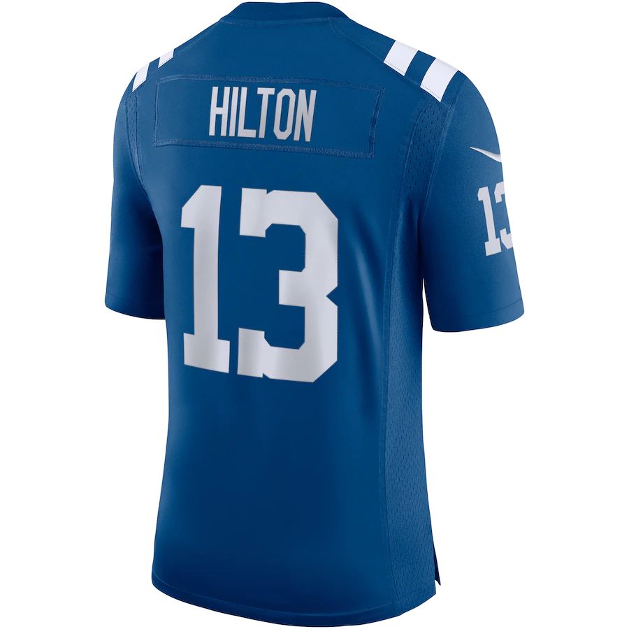 IN.Colts #13 T.Y. Hilton Royal Vapor Limited Jersey Stitched American Football Jerseys - Main View
