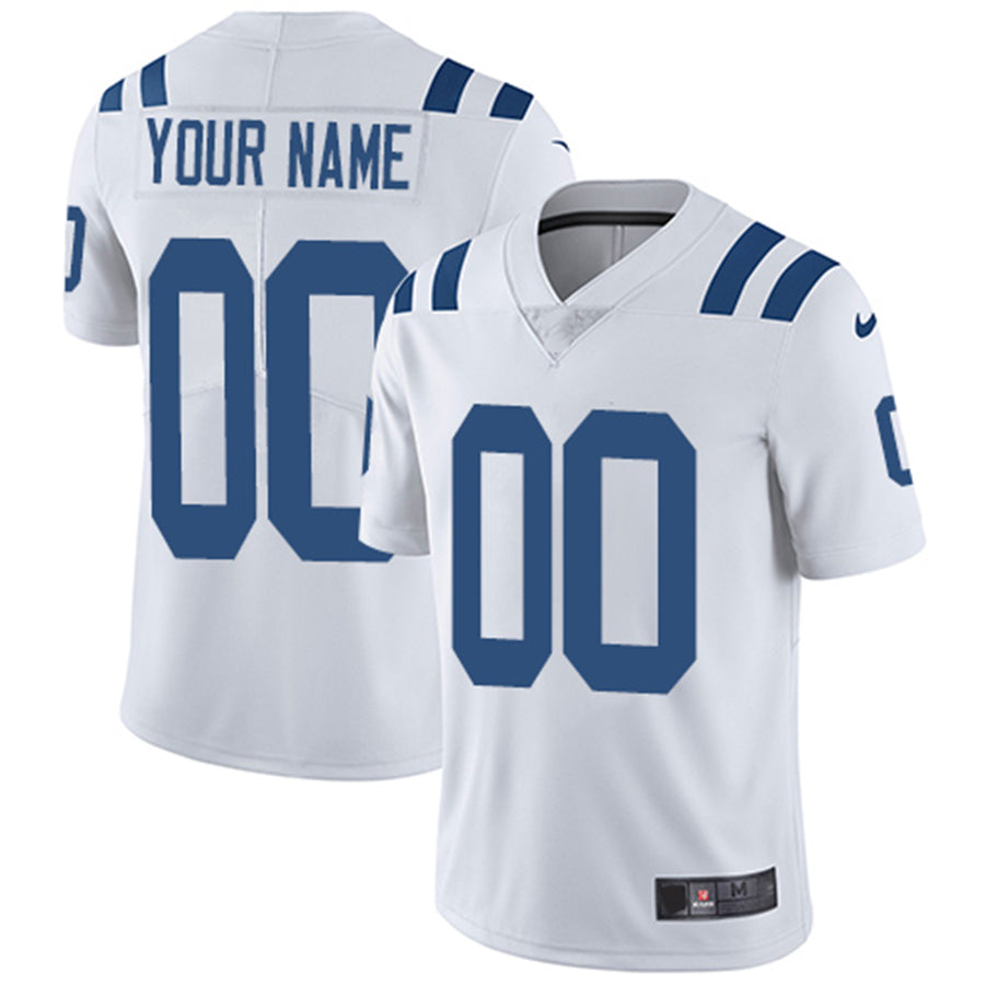 Custom IN.Colts White Customized Vapor Untouchable Player Limited Jersey Stitched American Football Jerseys - Main View