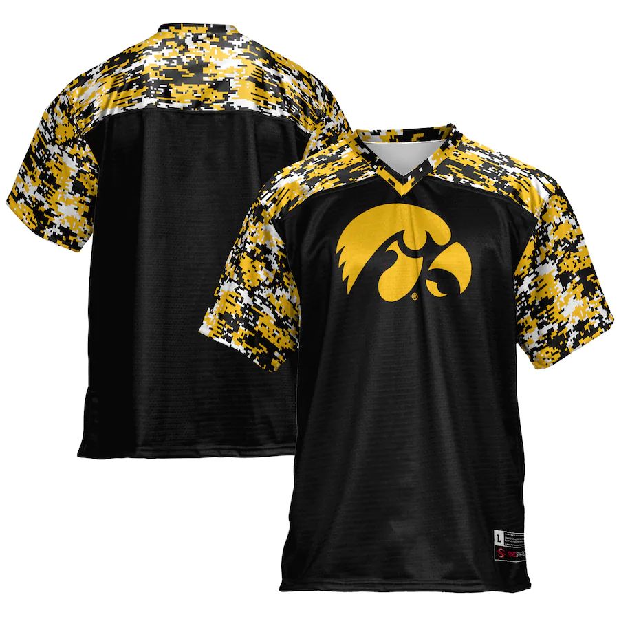 I.Hawkeyes Football Jersey Black Stitched American College Jerseys - Main View