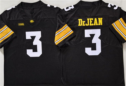 I.Hawkeyes #3 Cooper DeJean Black Stitched American College Jerseys - Main View