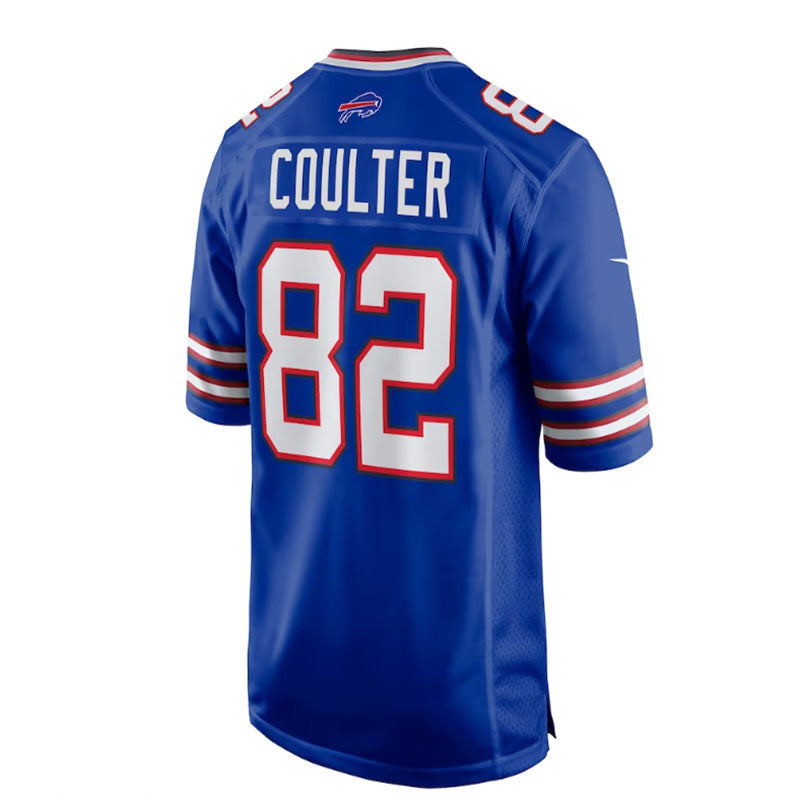 B.Bills #82 Isaiah Coulter Game Player Jersey - Royal Stitched American Football Jerseys - Main View