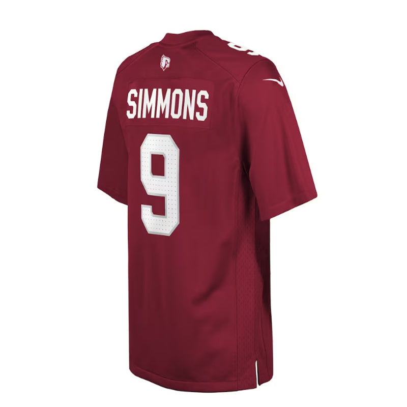 A.Cardinal #9 Isaiah Simmons Game Player Jersey - Cardinal Stitched American Football Jerseys - Main View