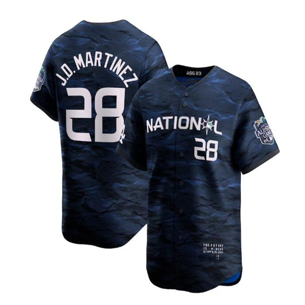 #28 J.D. Martinez National League 2023 All-Star Game Limited Player Jersey - Royal Baseball Jerseys - Main View