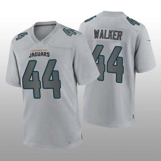 J.Jaguars #44 Travon Walker Gray Atmosphere Game Jersey Stitched American Football Jerseys - Main View