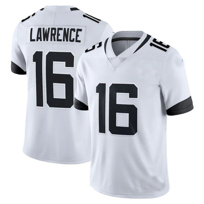 J.Jaguars #16 Trevor Lawrence White Vapor Limited Jersey Stitched American Football Jerseys - Main View