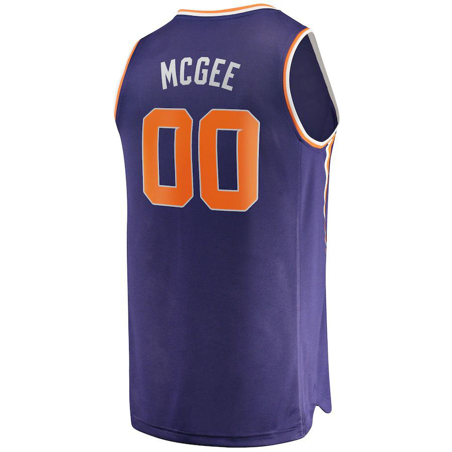 P.Suns #00 JaVale McGee Fanatics Branded  2021-22 Fast Break Replica Jersey Icon Edition Purple Stitched American Basketball Jersey - Main View
