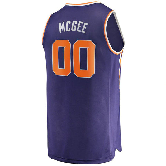 P.Suns #00 JaVale McGee Fanatics Branded  2021-22 Fast Break Replica Jersey Icon Edition Purple Stitched American Basketball Jersey - Main View