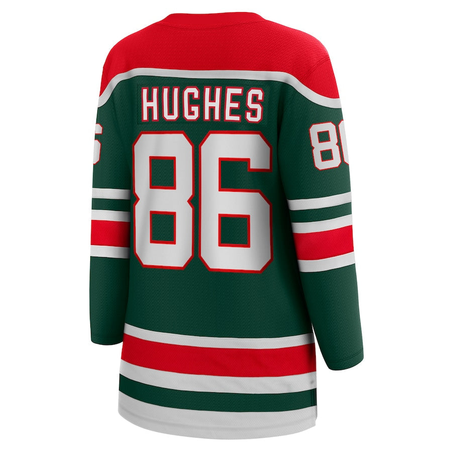 NJ.Devils #86 Jack Hughes Fanatics Branded 2020-21 Special Edition Breakaway Player Jersey Black Stitched American Hockey Jerseys - Main View