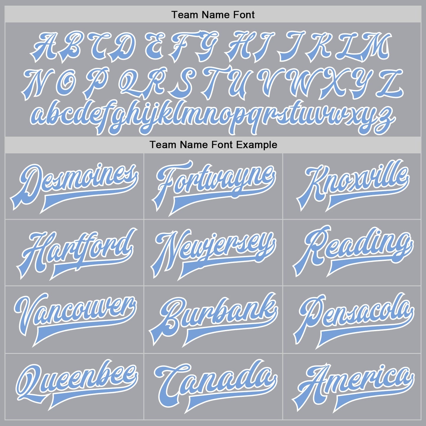 Custom Gray Light Blue-White Bomber Full-Snap Varsity Letterman Jacket view 6