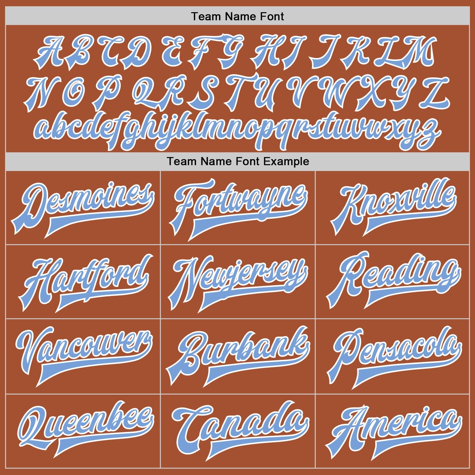 Custom Texas Orange Light Blue-White Bomber Full-Snap Varsity Letterman Jacket view 6