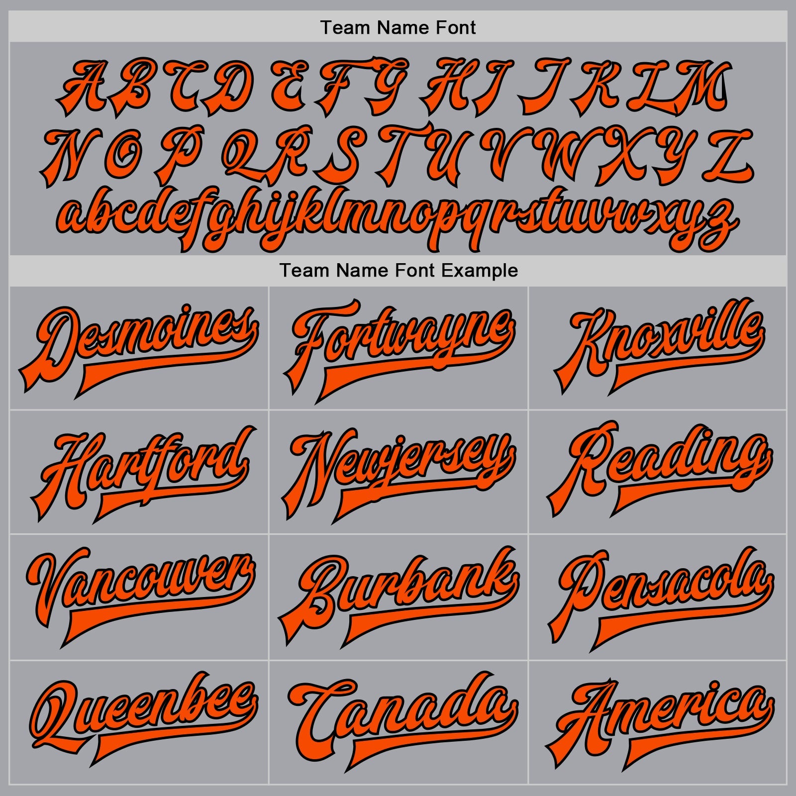 Custom Gray Orange-Black Bomber Full-Snap Varsity Letterman Jacket view 6
