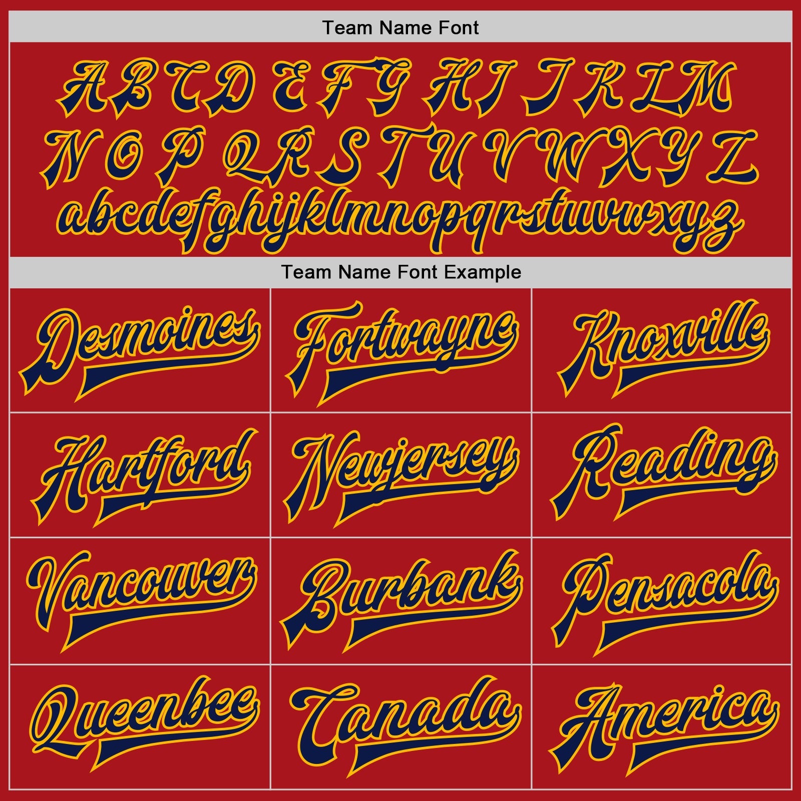 Custom Red Navy-Gold Bomber Full-Snap Varsity Letterman Jacket view 6