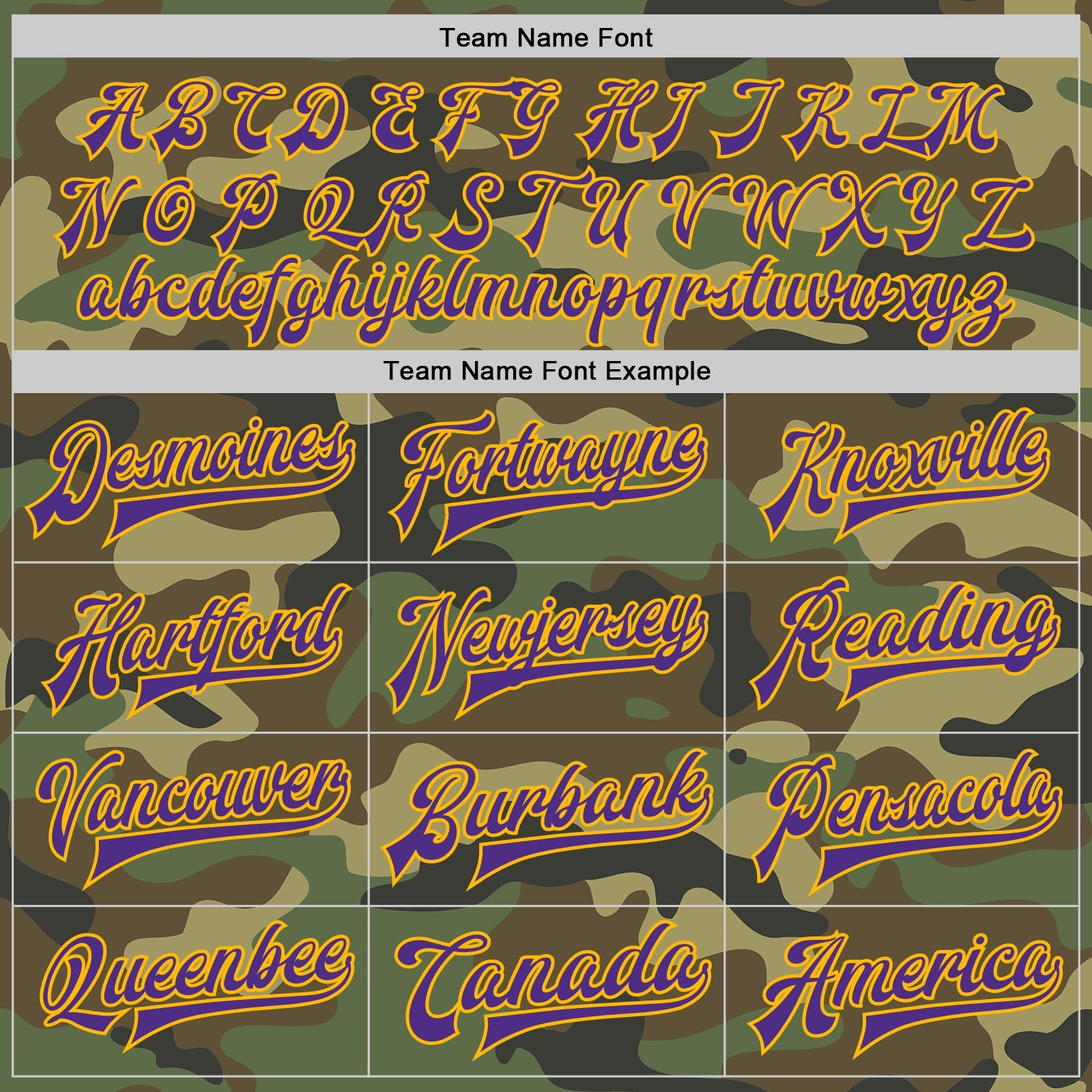 Custom Camo Purple-Gold Bomber Full-Snap Varsity Letterman Salute To Service Jacket view 6