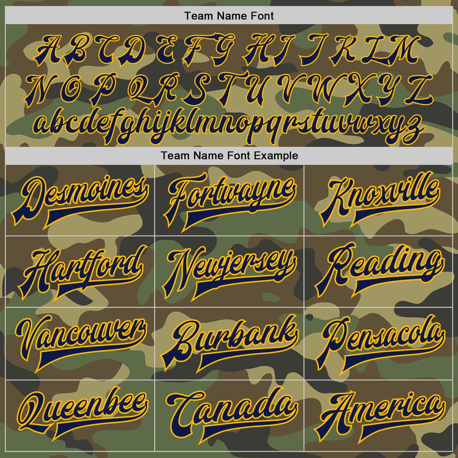 Custom Camo Navy-Gold Bomber Full-Snap Varsity Letterman Salute To Service Jacket view 6
