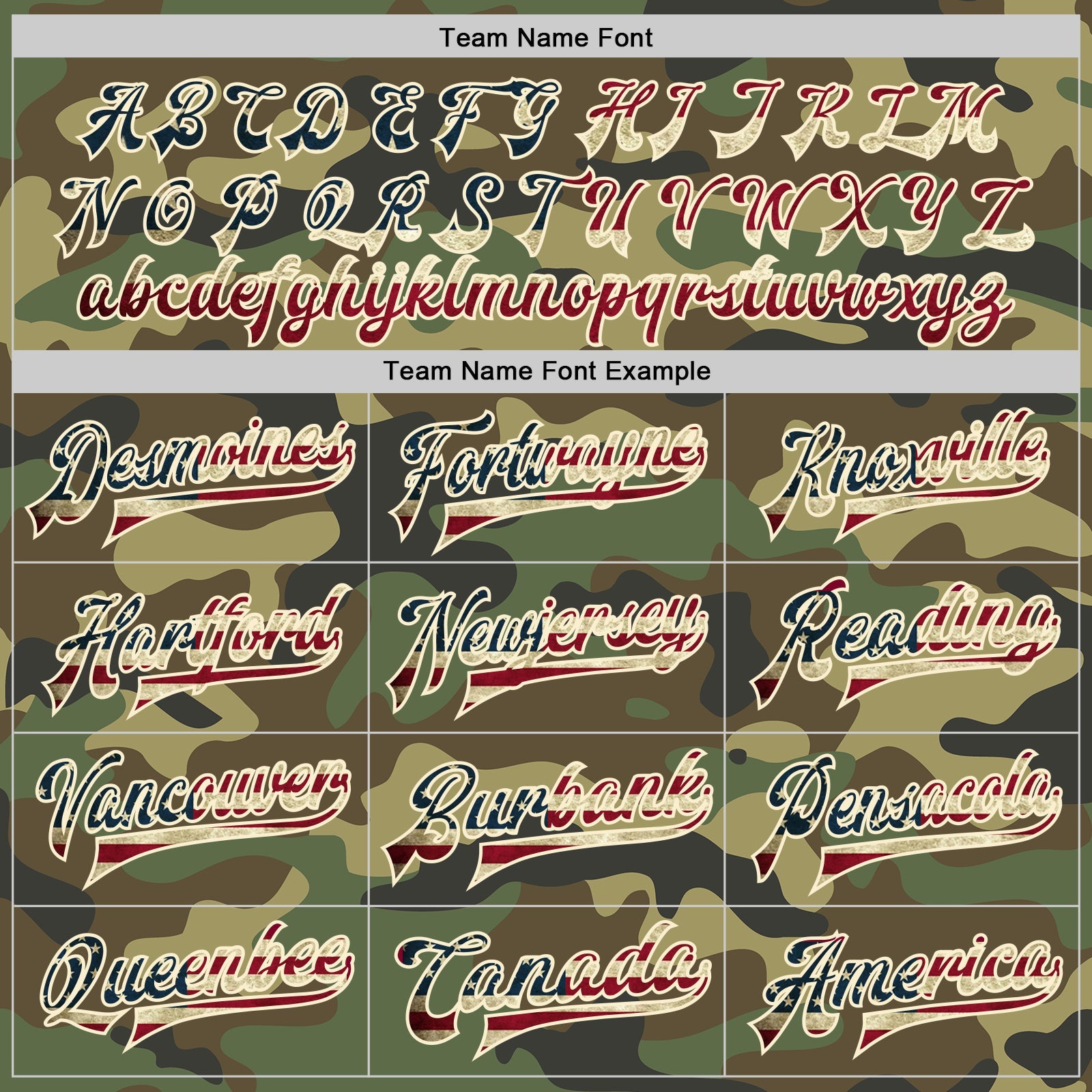 Custom Camo Vintage USA Flag Cream-Maroon Bomber Full-Snap Varsity Letterman Salute To Service Jacket view 6