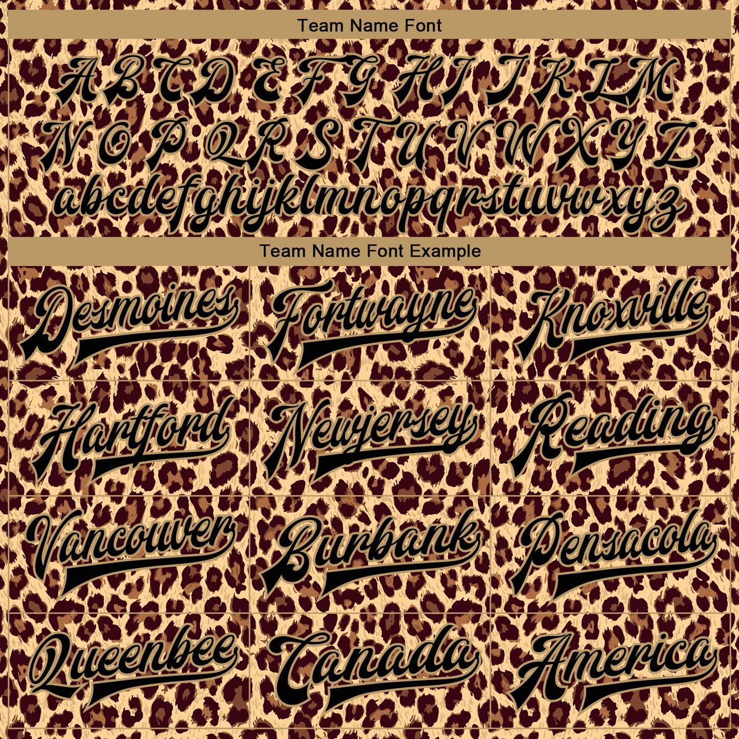 Custom Brown Black-Old Gold Leopard 3D Pattern Design Bomber Full-Snap Varsity Letterman Jacket view 6