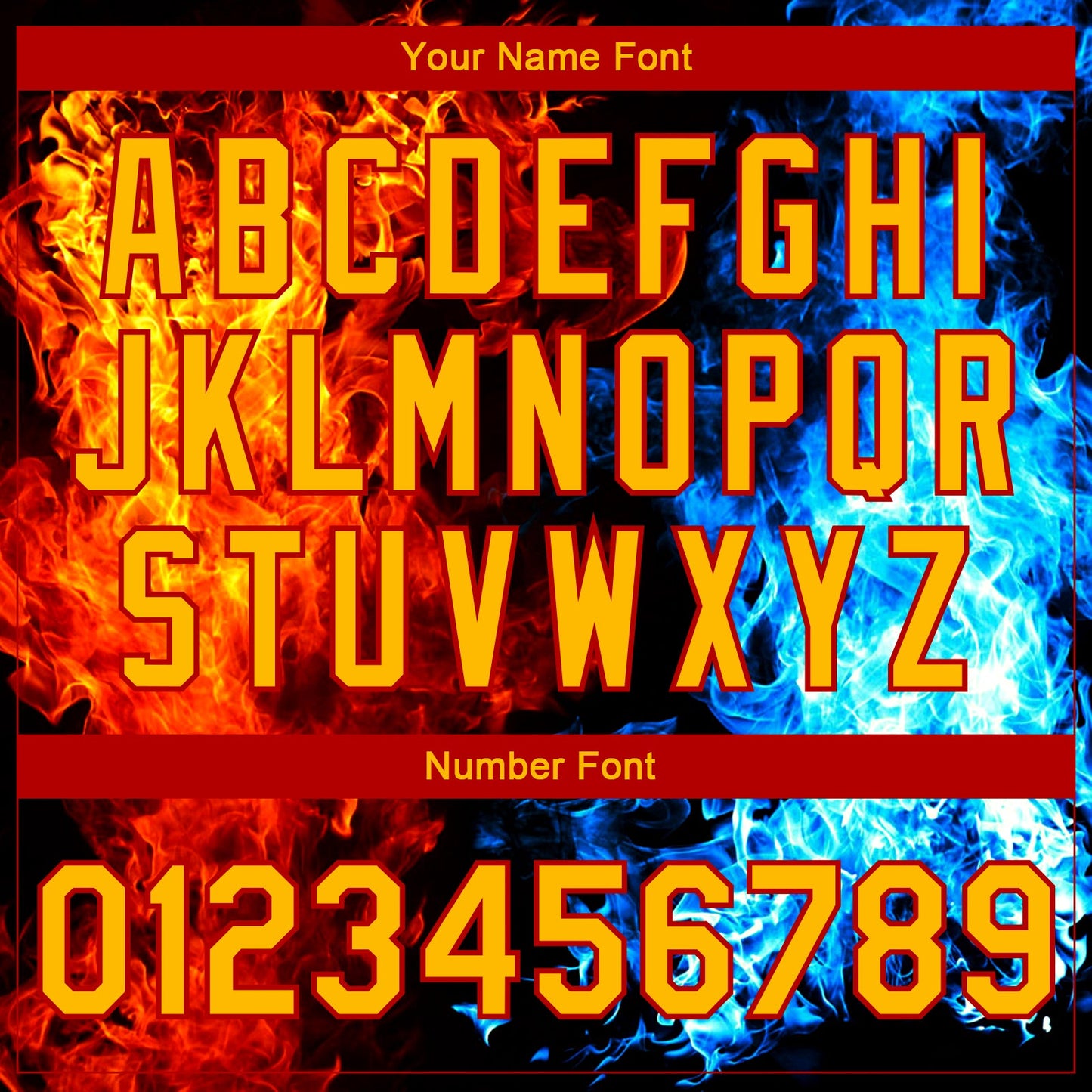 Custom Black Gold Red-Royal Flame 3D Pattern Design Bomber Full-Snap Varsity Letterman Jacket view 7