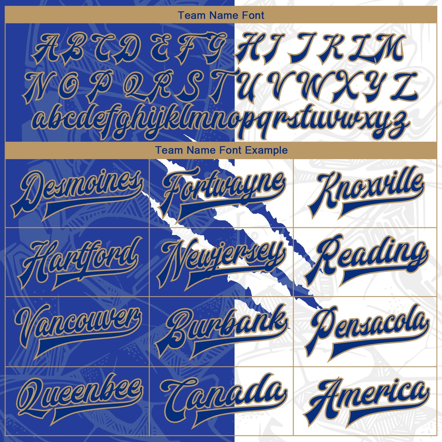 Custom Graffiti Pattern Royal-Old Gold Scratch 3D Bomber Full-Snap Varsity Letterman Jacket view 6