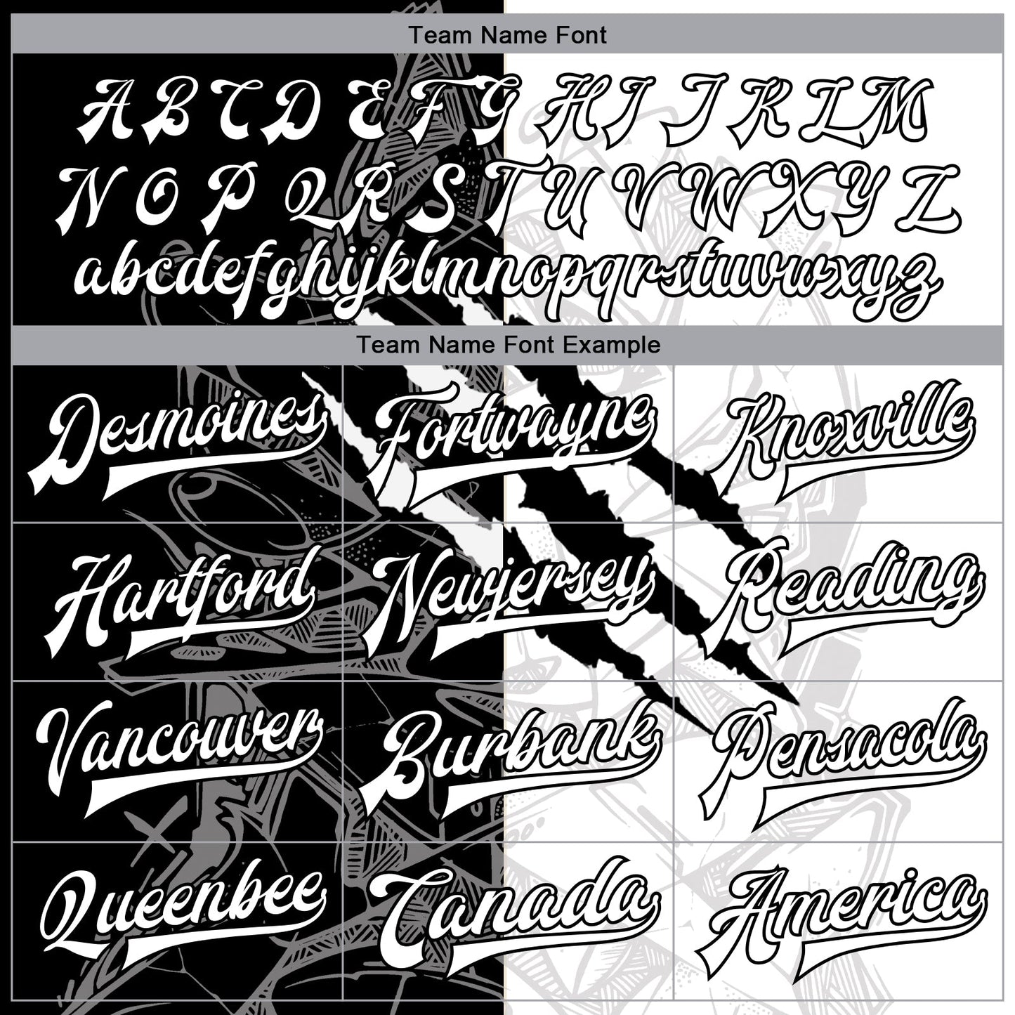 Custom Graffiti Pattern White-Black Scratch 3D Bomber Full-Snap Varsity Letterman Jacket view 6