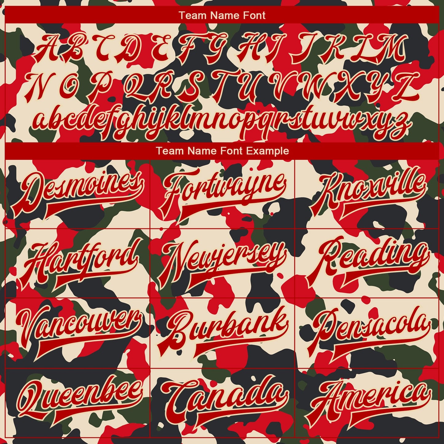 Custom Camo Red-Cream 3D Bomber Full-Snap Varsity Letterman Salute To Service Jacket view 6