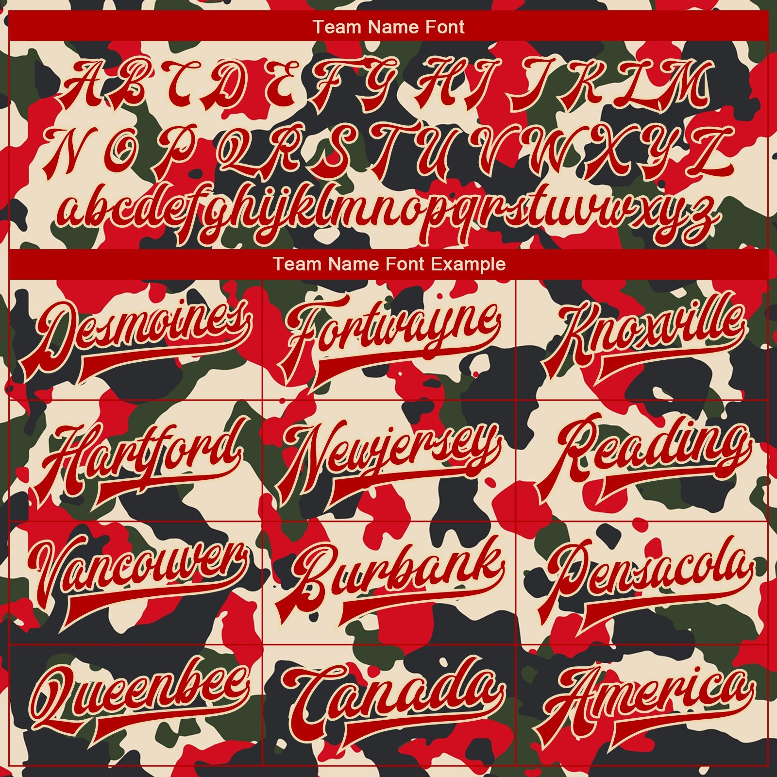 Custom Camo Red-Cream 3D Bomber Full-Snap Varsity Letterman Salute To Service Jacket view 6