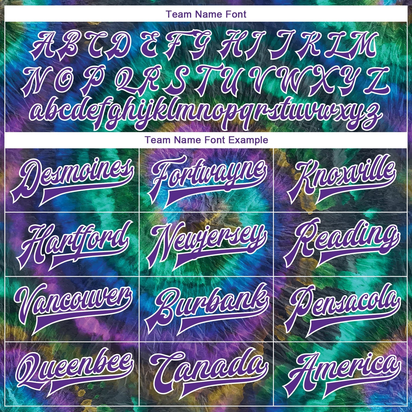 Custom Tie Dye Purple-White Rainbow 3D Bomber Full-Snap Varsity Letterman Jacket view 6