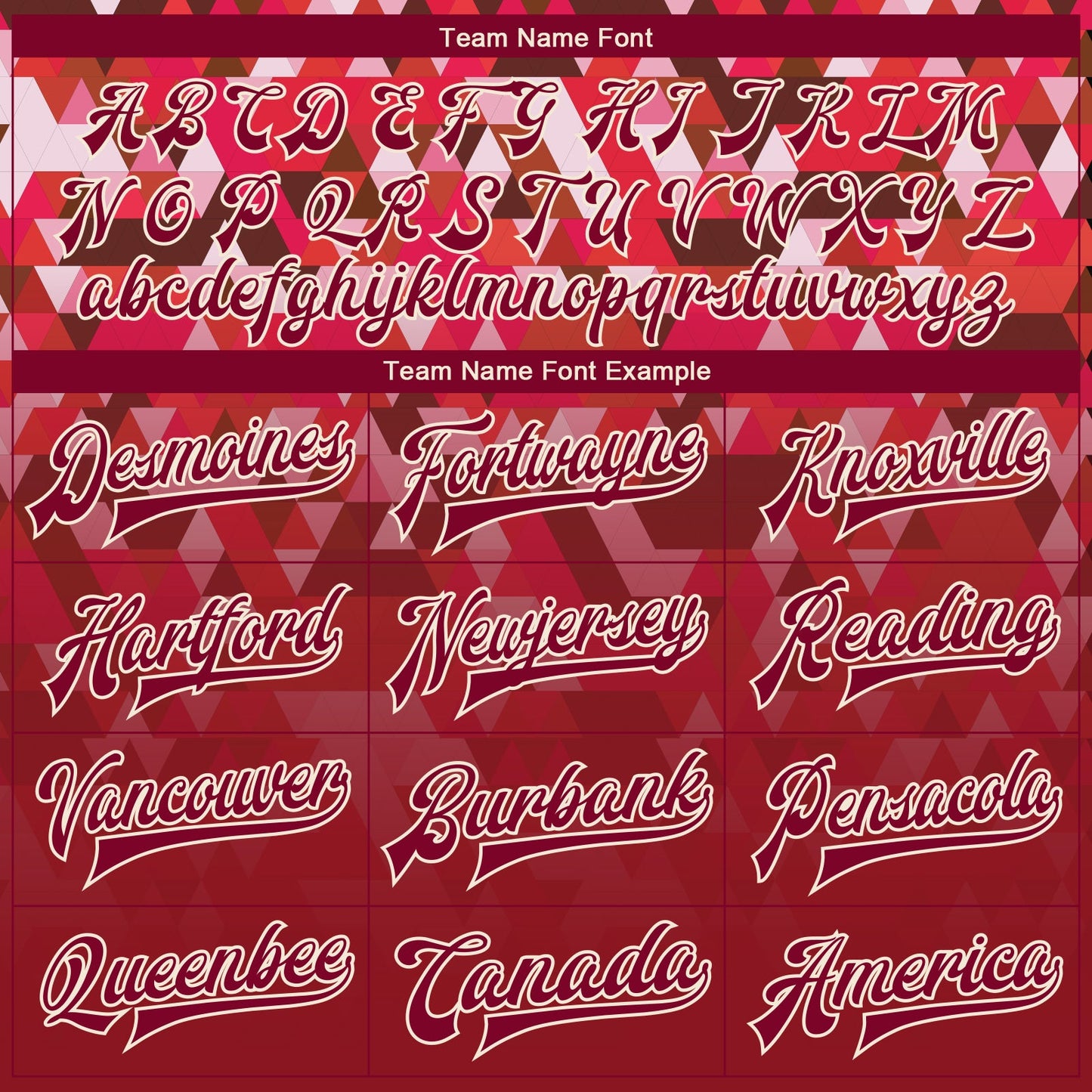 Custom Red Crimson-Cream 3D Pattern Design Bomber Full-Snap Varsity Letterman Jacket view 6