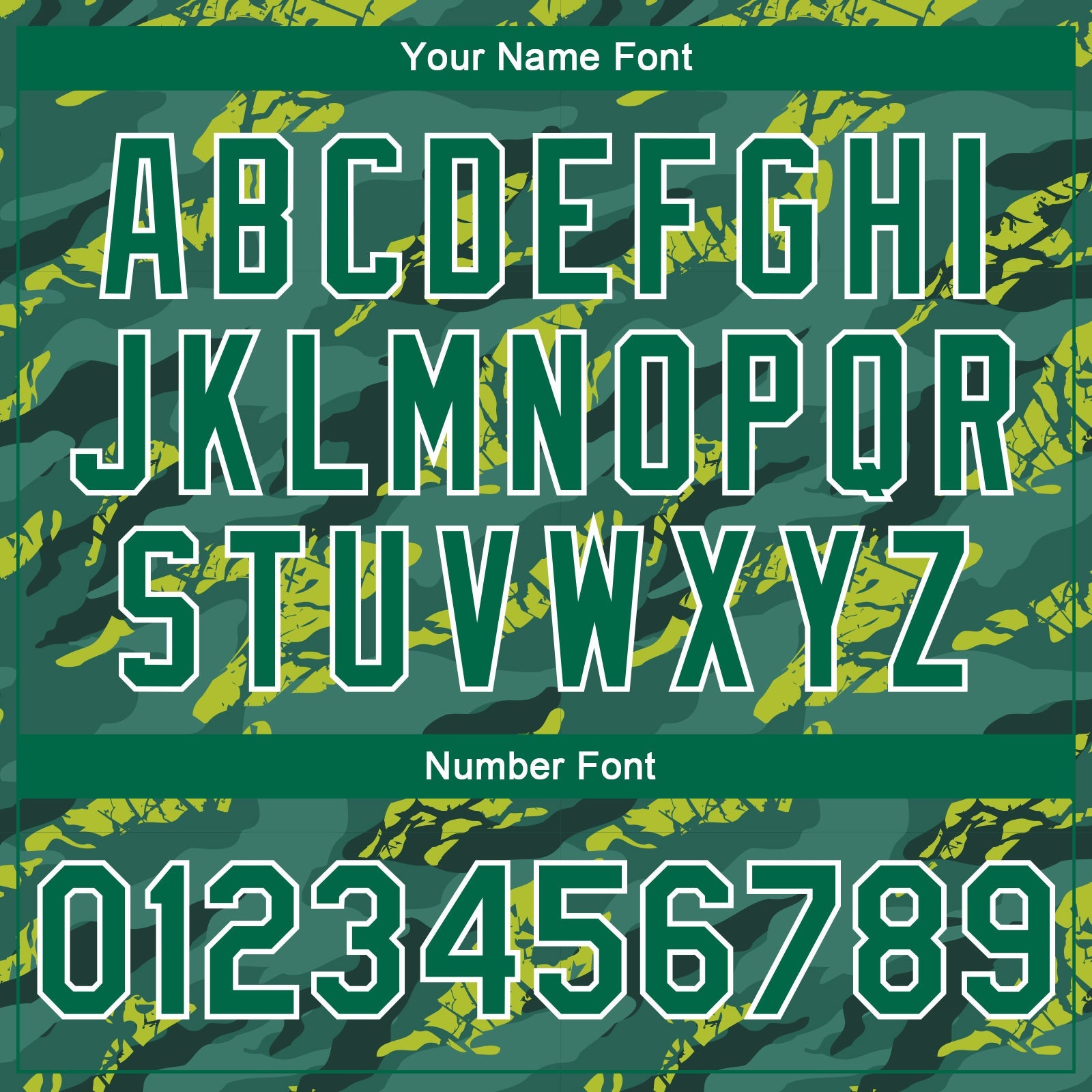 Custom Green Kelly Green-White 3D Pattern Design Bomber Full-Snap Varsity Letterman Jacket view 7