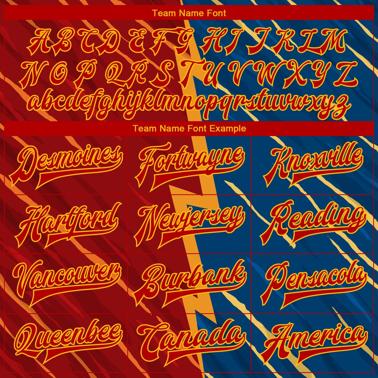 Custom Navy Red-Gold 3D Pattern Design Bomber Full-Snap Varsity Letterman Jacket view 6