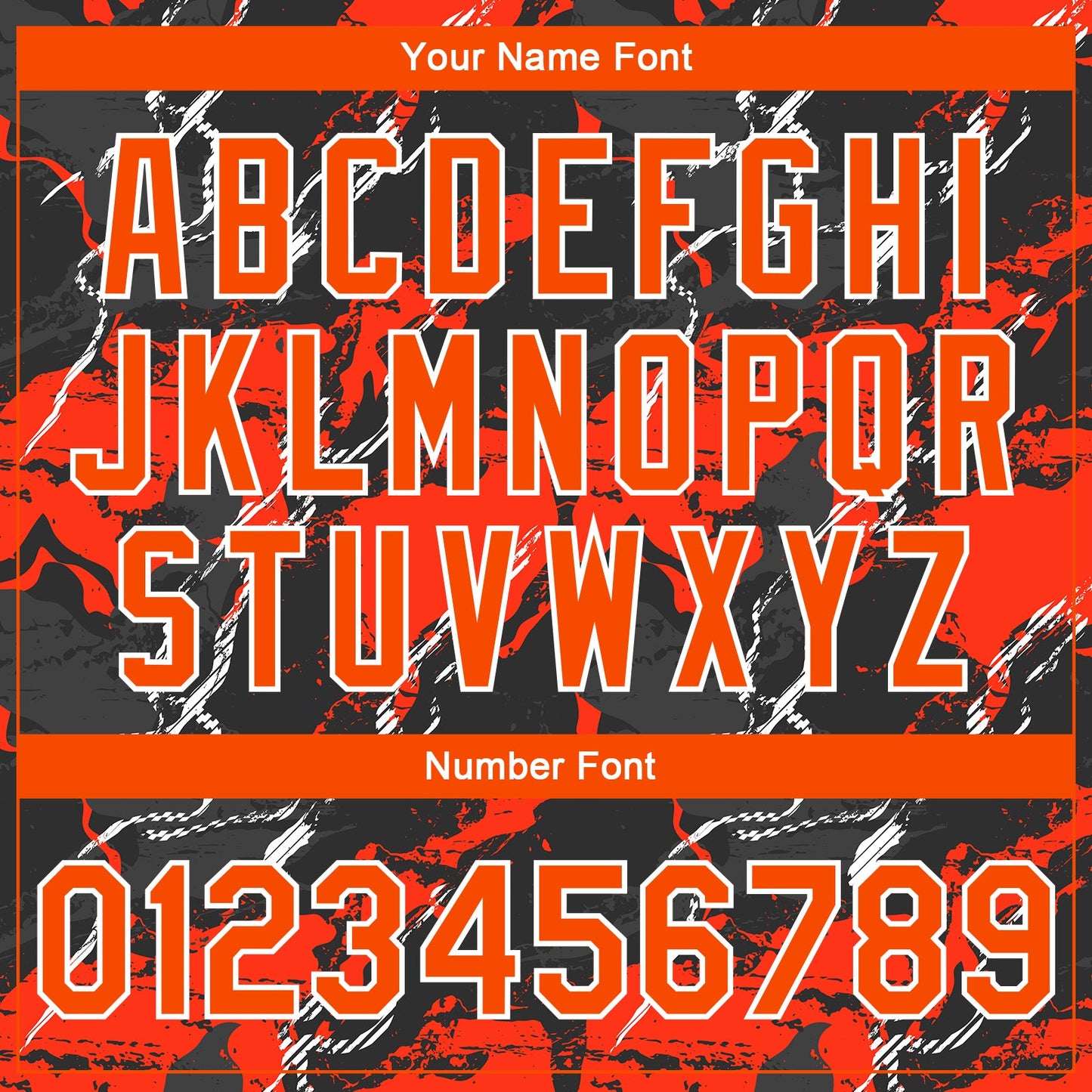 Custom Red Orange-Black 3D Pattern Design Bomber Full-Snap Varsity Letterman Jacket view 7