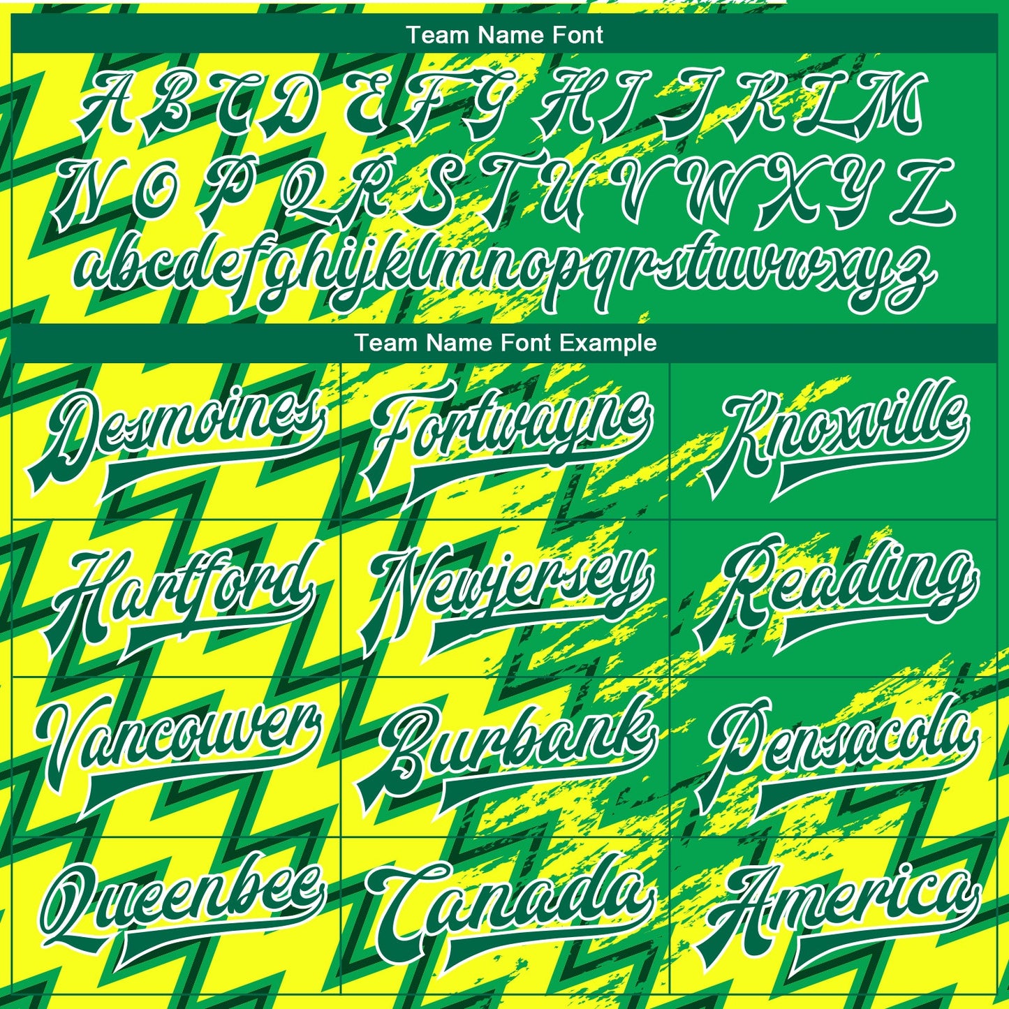 Custom Gold Kelly Green-White 3D Pattern Design Bomber Full-Snap Varsity Letterman Jacket view 6