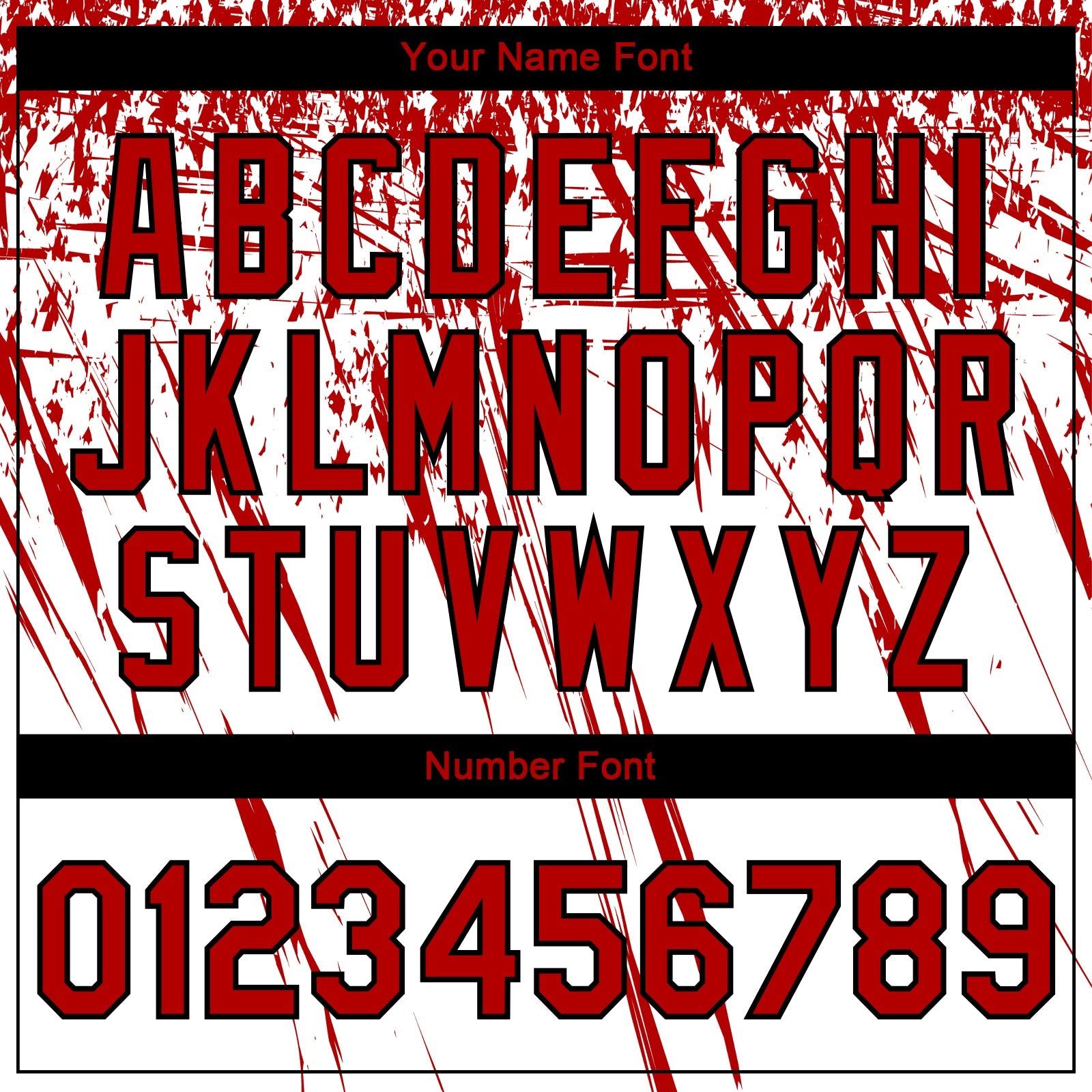 Custom White Red-Black 3D Pattern Design Bomber Full-Snap Varsity Letterman Jacket view 7