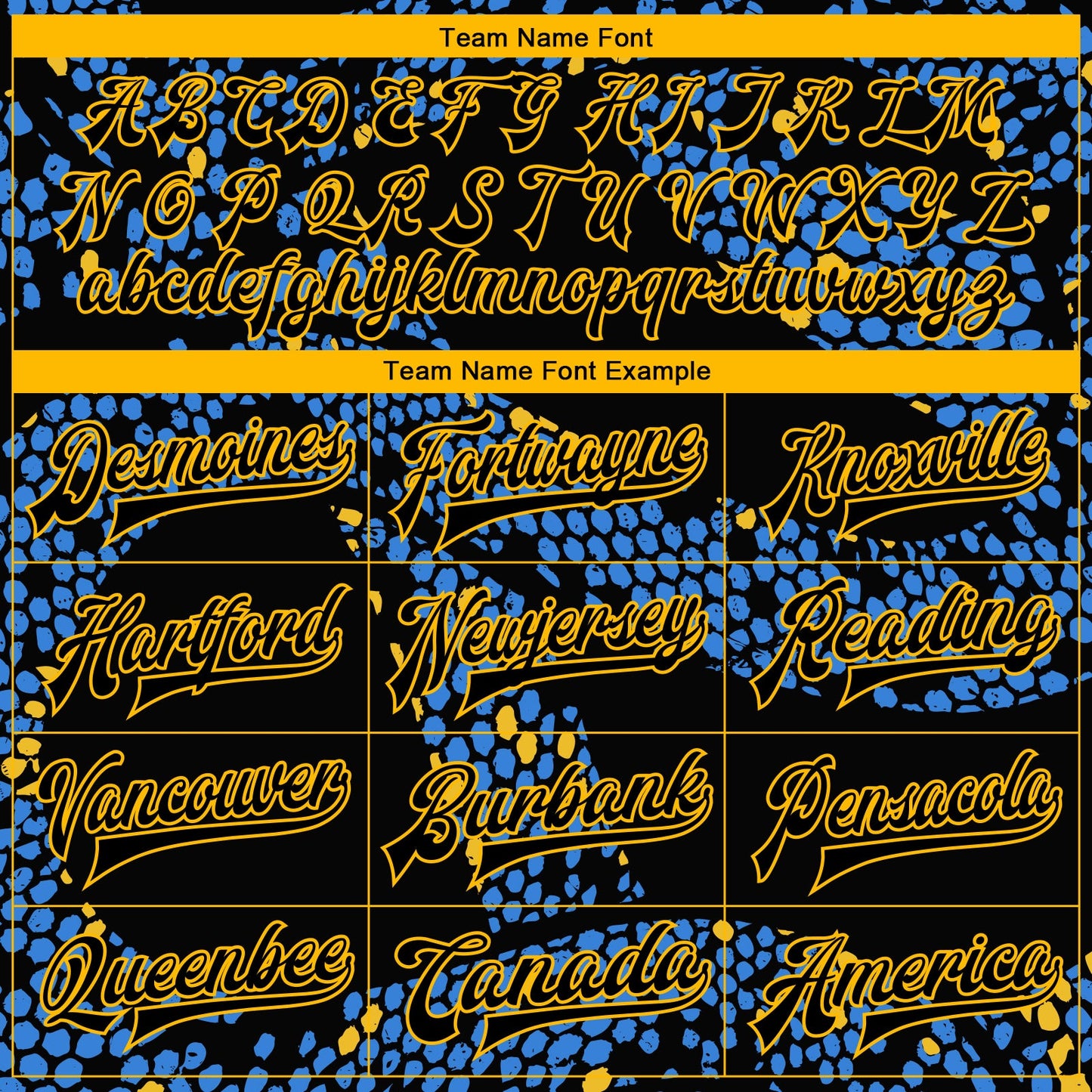 Custom Royal Black-Gold 3D Pattern Design Bomber Full-Snap Varsity Letterman Jacket view 6