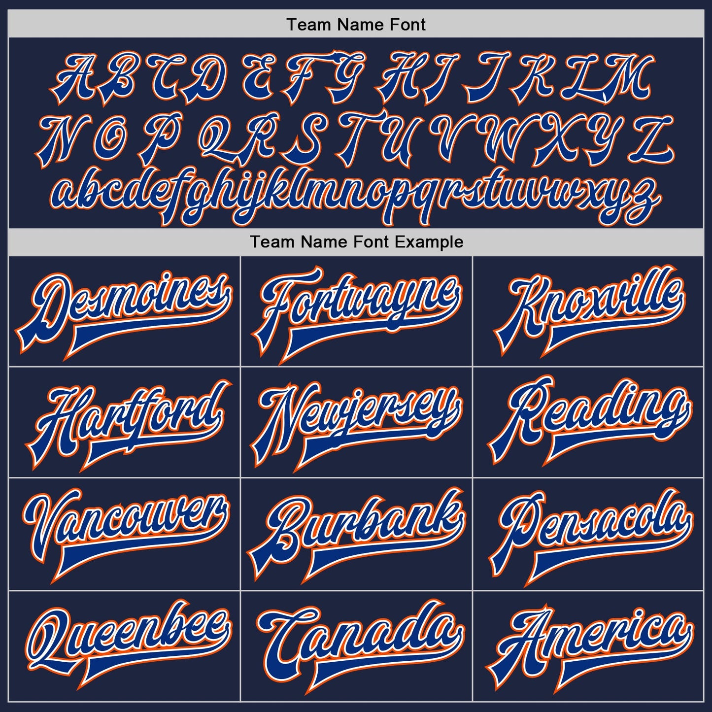 Custom Navy Royal-Orange Bomber Full-Snap Varsity Letterman Jacket view 6
