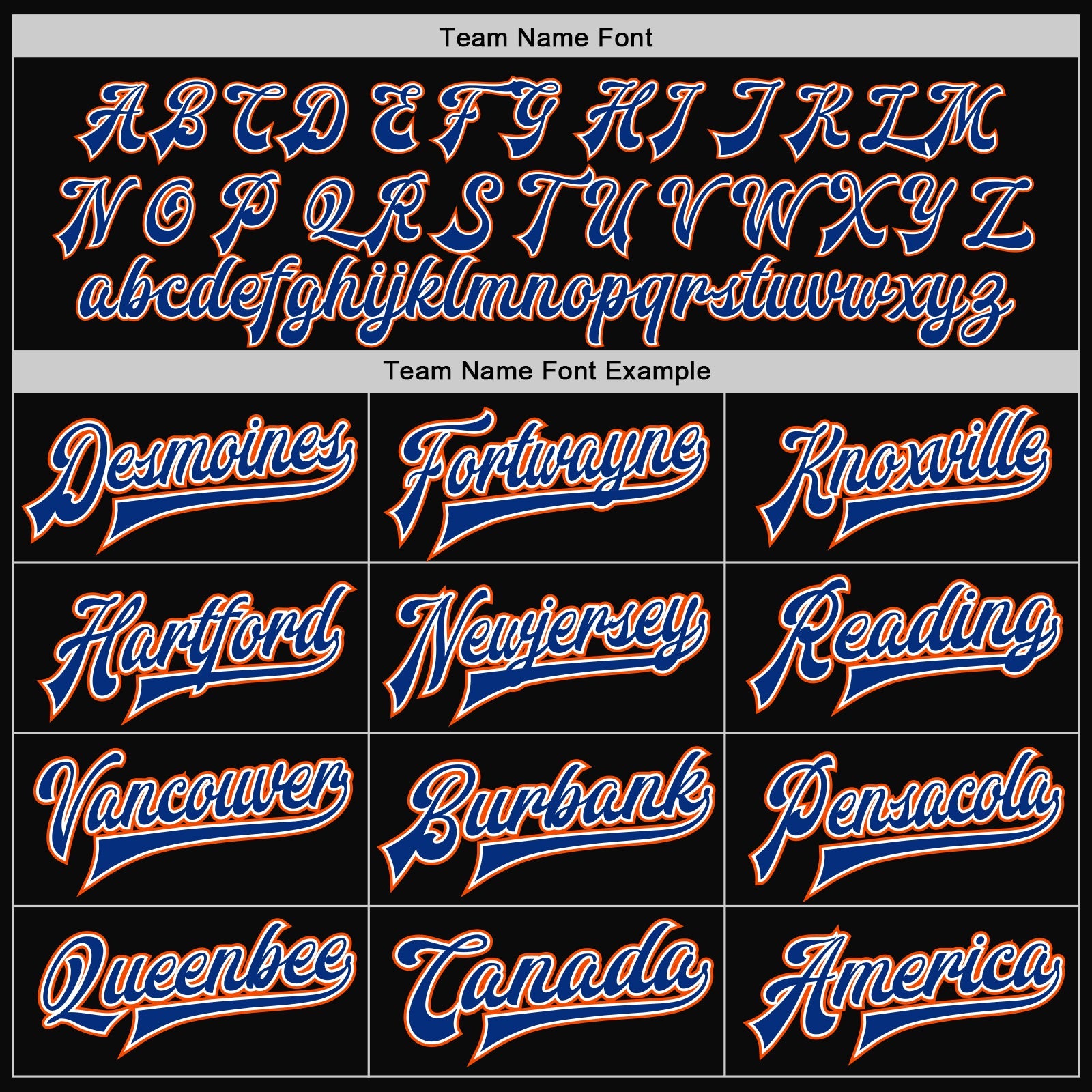 Custom Black Royal-Orange Bomber Full-Snap Varsity Letterman Jacket view 6
