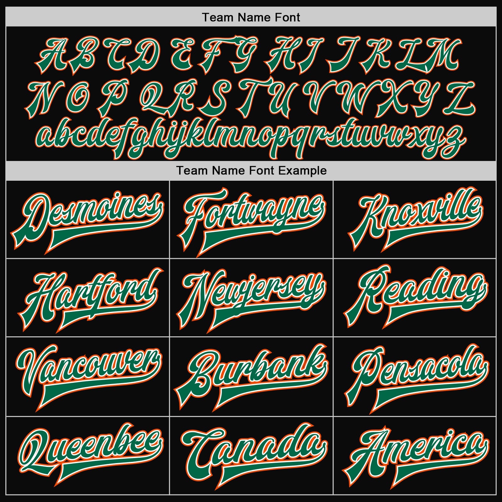 Custom Black Kelly Green-Orange Bomber Full-Snap Varsity Letterman Jacket view 6
