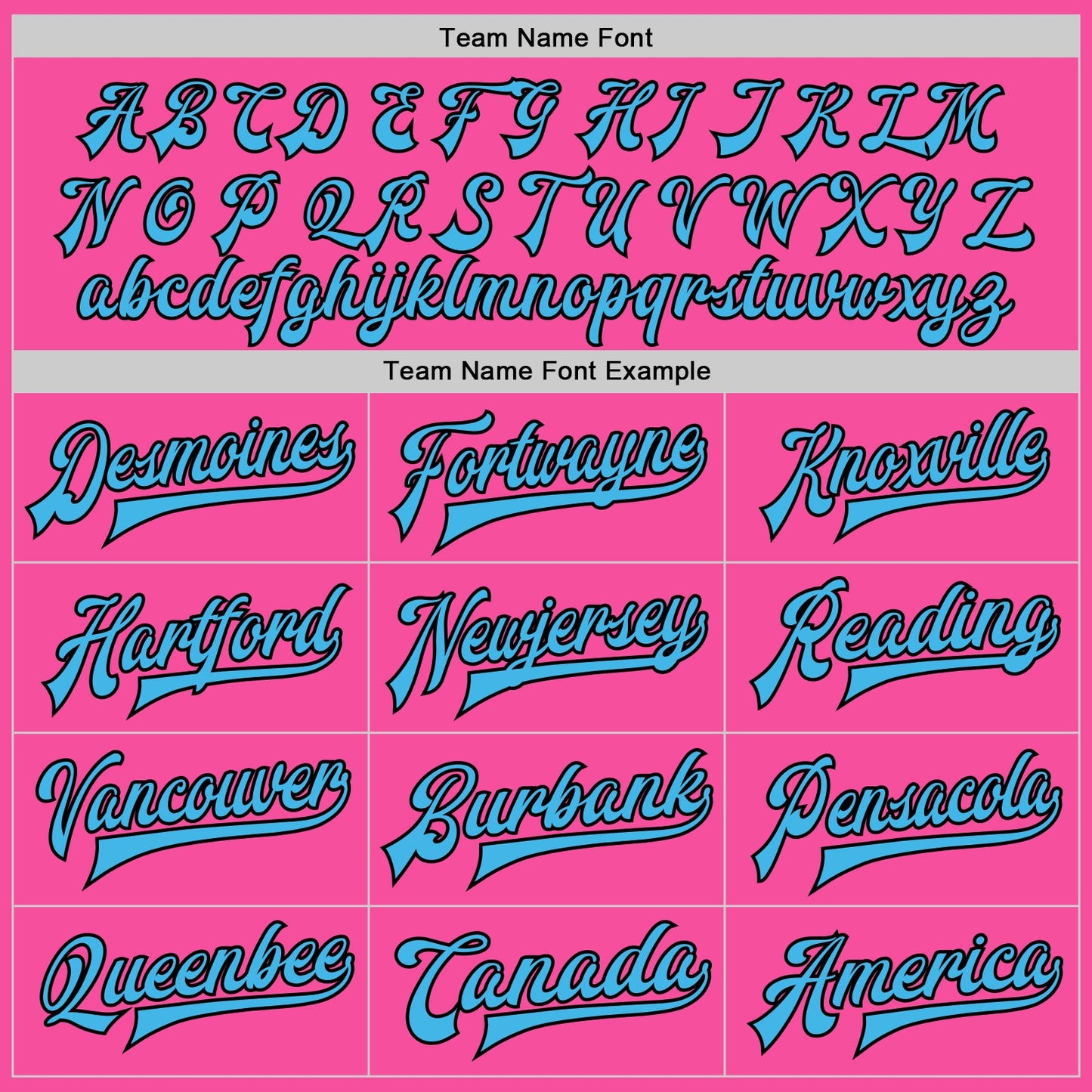 Custom Pink Sky Blue-Black Bomber Full-Snap Varsity Letterman Jacket view 6