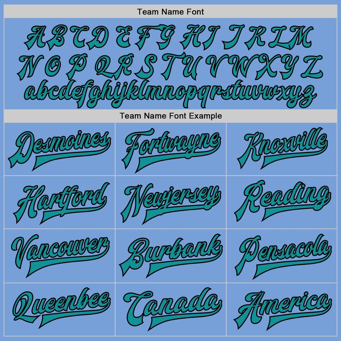 Custom Light Blue Teal-Black Bomber Full-Snap Varsity Letterman Jacket view 6