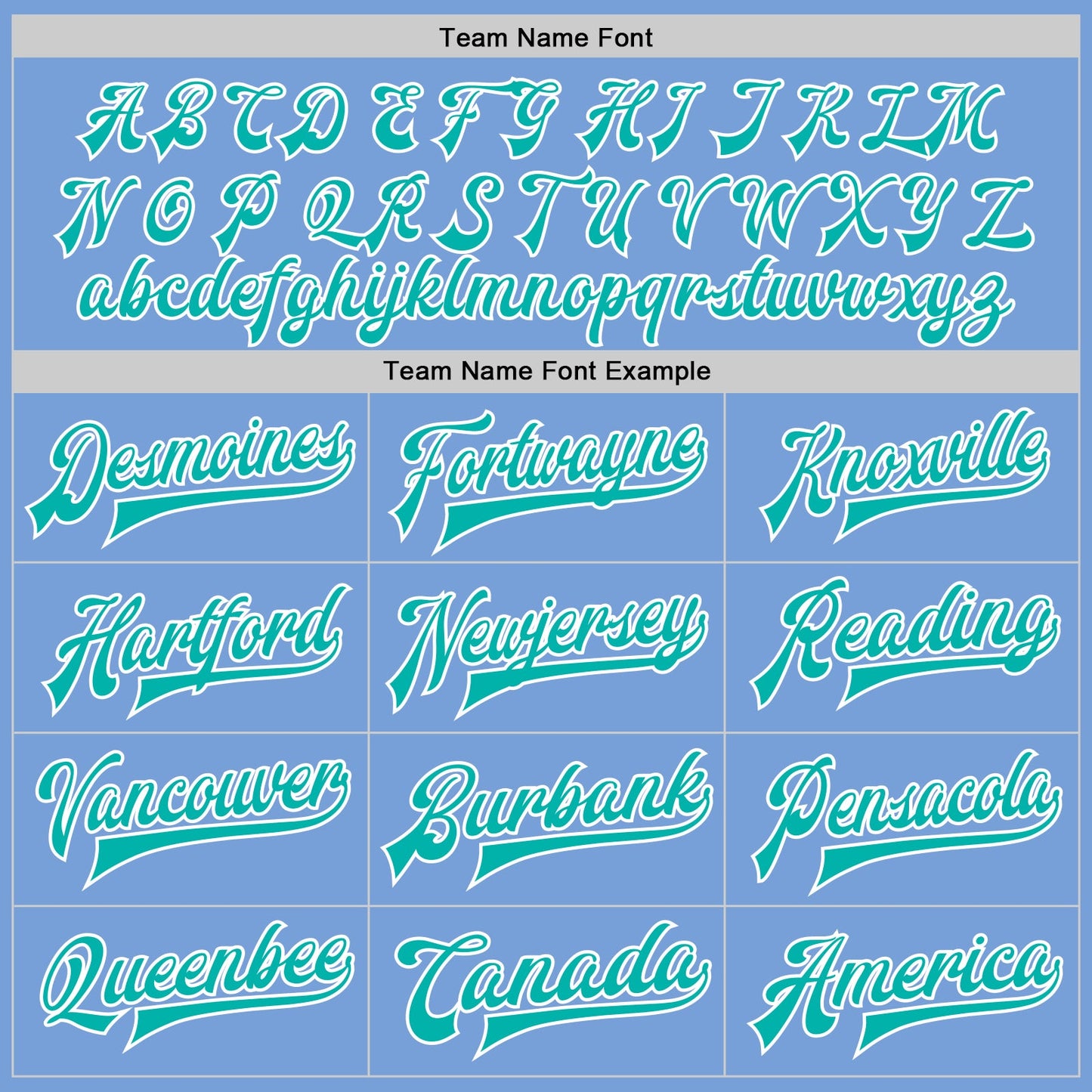 Custom Light Blue Aqua-White Bomber Full-Snap Varsity Letterman Jacket view 6